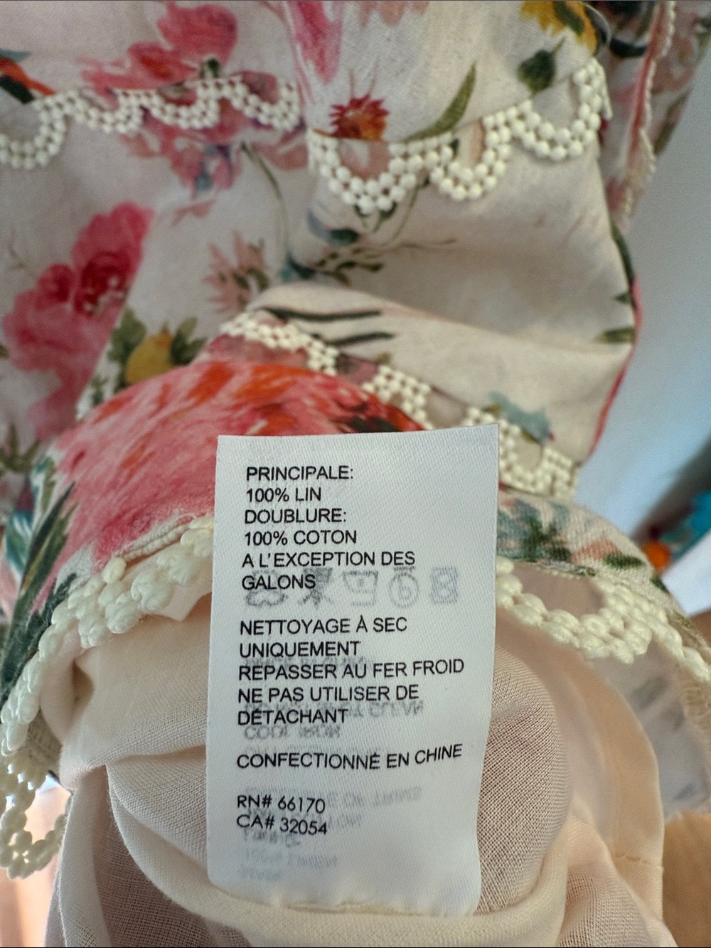 Zimmermann Floral Lace-Trim Mini Dress Excellent condition! - Picture 7 of 7